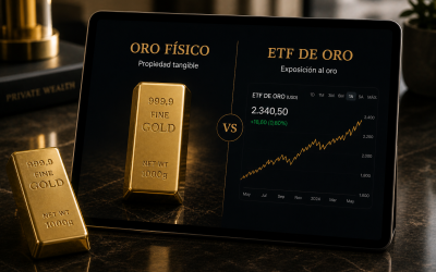 Oro físico vs ETF de oro: cuál te protege realmente en escenarios de crisis